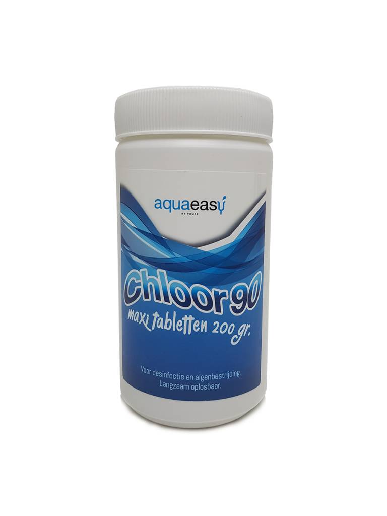 Chloor 90 tabletten maxi (200 gram)- 1 kilo
